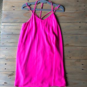 Very J hot pink dress